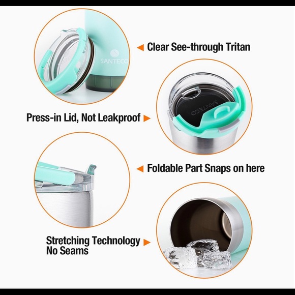 Santeco Stainless Steel Thermal Tumbler - Picture 9 of 9